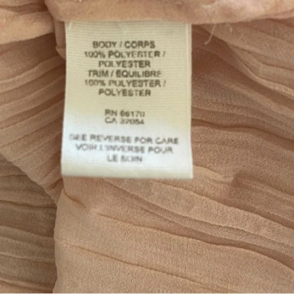 Free People Pink Gauzy Sheer Maxi Skirt with Elastic Waist S - Picture 3 of 10